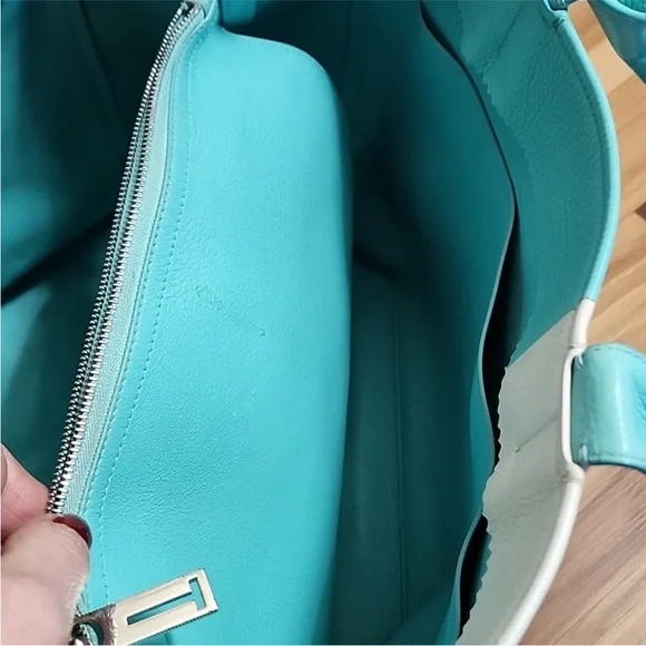 Tiffany & Co Color Block Tote - Picture 11 of 12